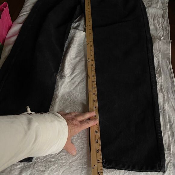 Vintage Y2K Harley Davidson size 15/L black jeans. - Picture 11 of 13